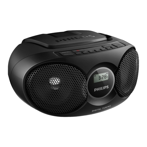 Philips AZ215S user manual