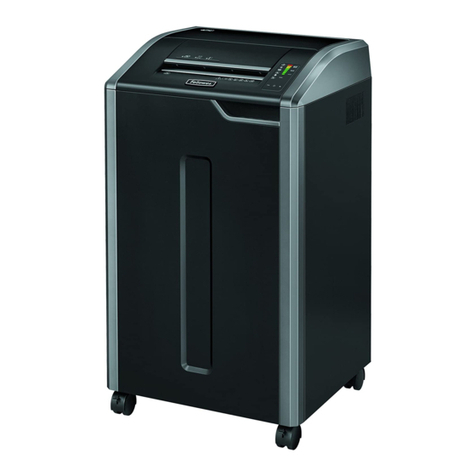 Fellowes POWERSHRED 425i manual