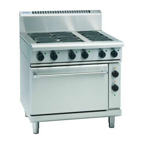 Moffat Waldorf RNL8610E Series User manual