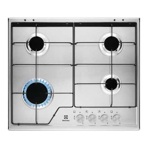 Electrolux KGS6424SX user manual