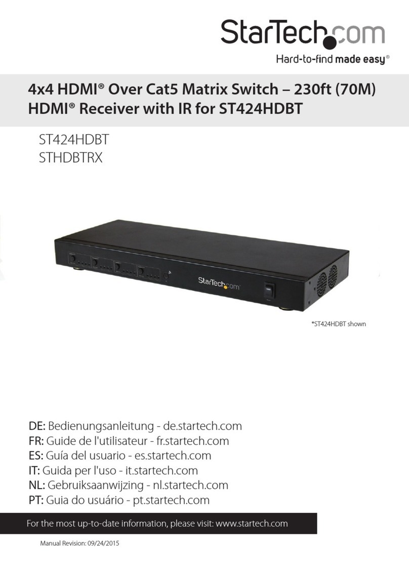 StarTech.com STHDBTRX manual