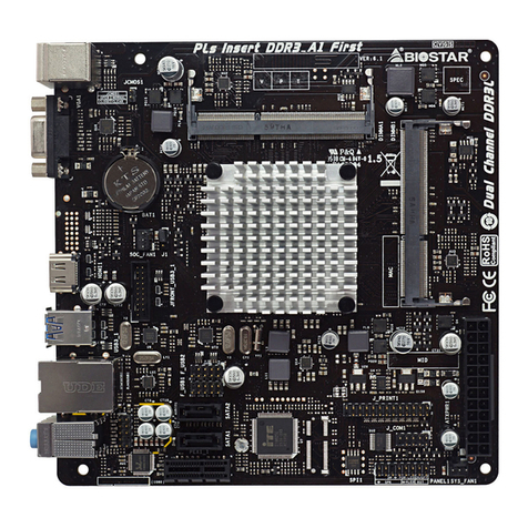 Biostar J3710NH Setup manual