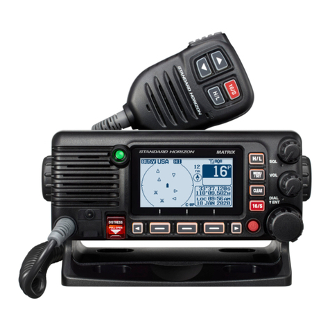 Standart Horizon GX2400GPS User manual