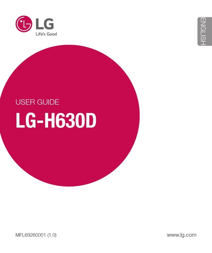 LG LG-H630D User manual