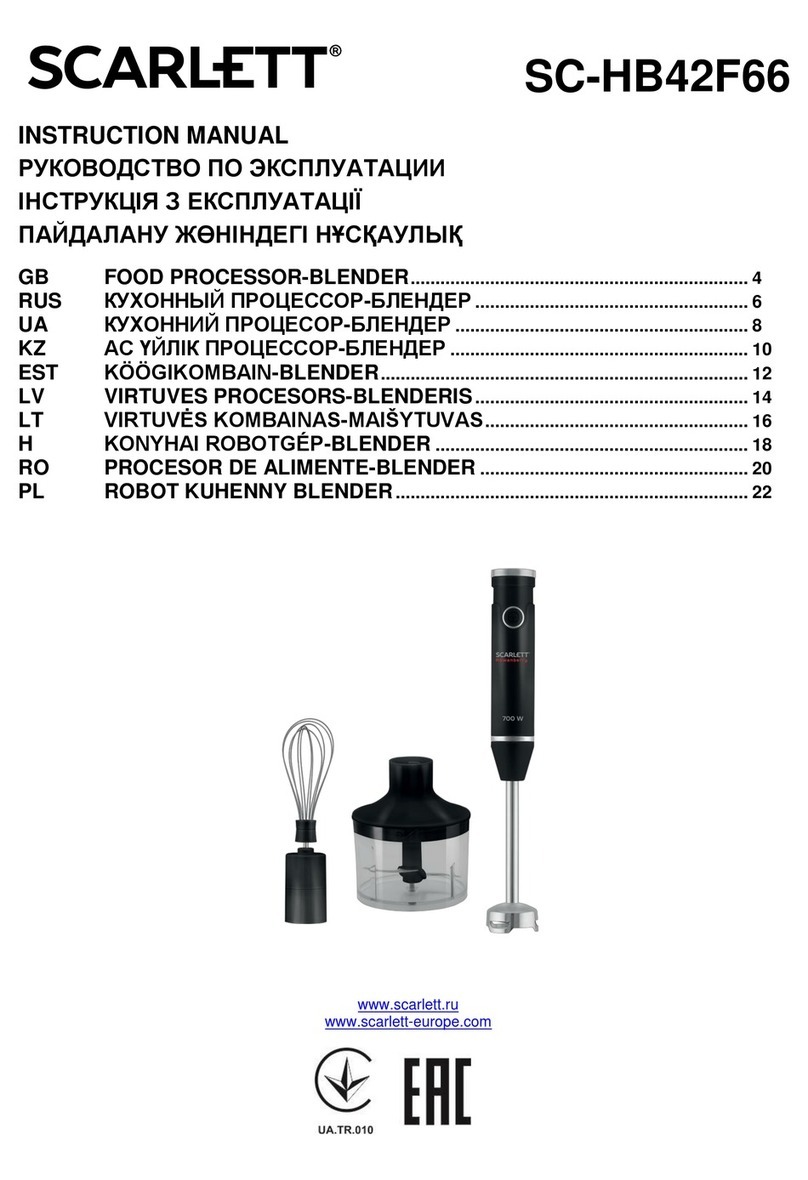Scarlett SC-HB42F66 User manual