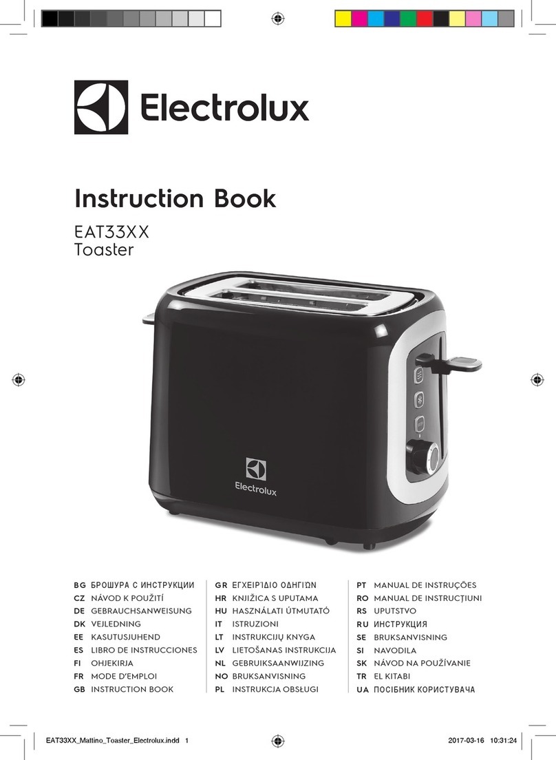 Electrolux EAT33 Series User manual
