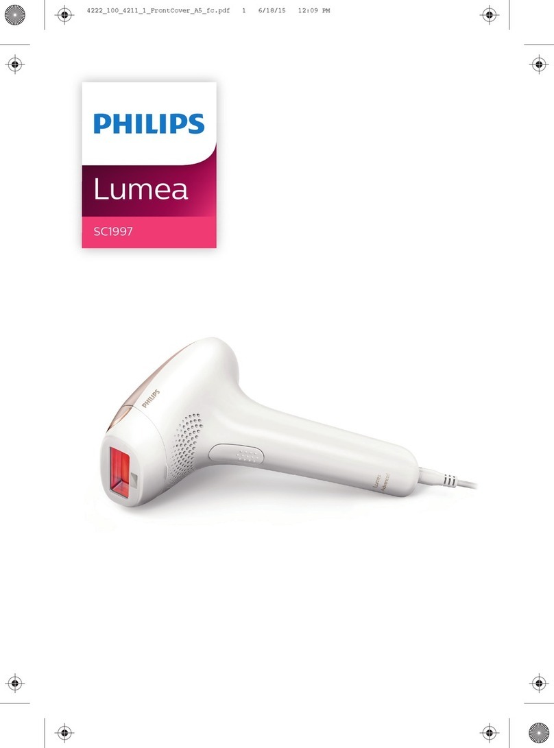 Philips Lumea SC1997/60 User manual Philips Lumea SC1997/60 User manual