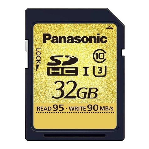 Panasonic RP-SDUC32GAK User manual Panasonic RP-SDUC32GAK User manual