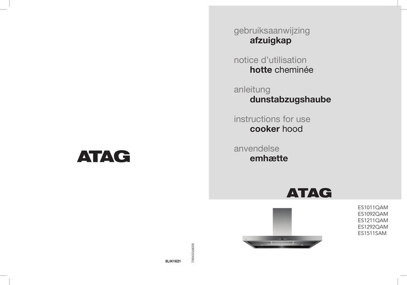 Atag ES1011QAM User manual