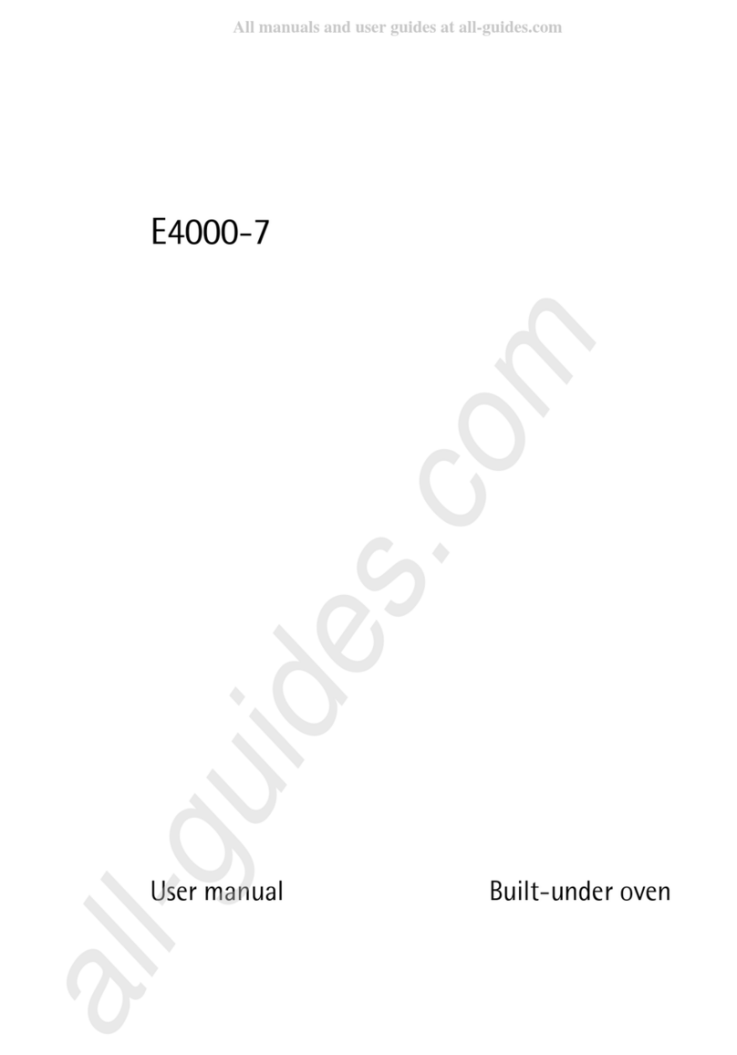 AEG Electrolux E4000-7 User manual