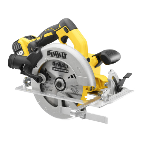 DeWalt XR LI-ION DCS570NT User manual
