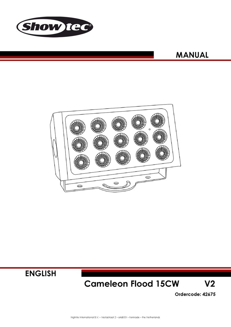 Show Tec Cameleon Flood 15CW User manual