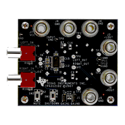 Texas Instruments TPA3121D2 User manual