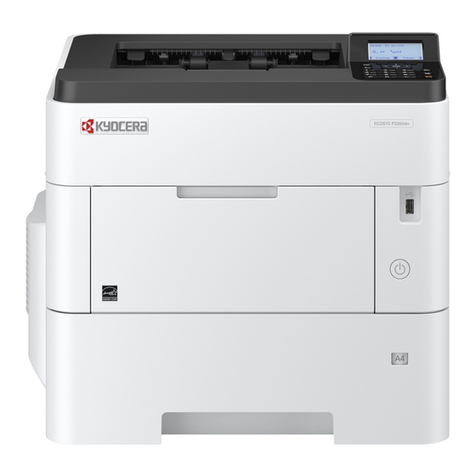 Ecosys P3260dn Installation and operating manual