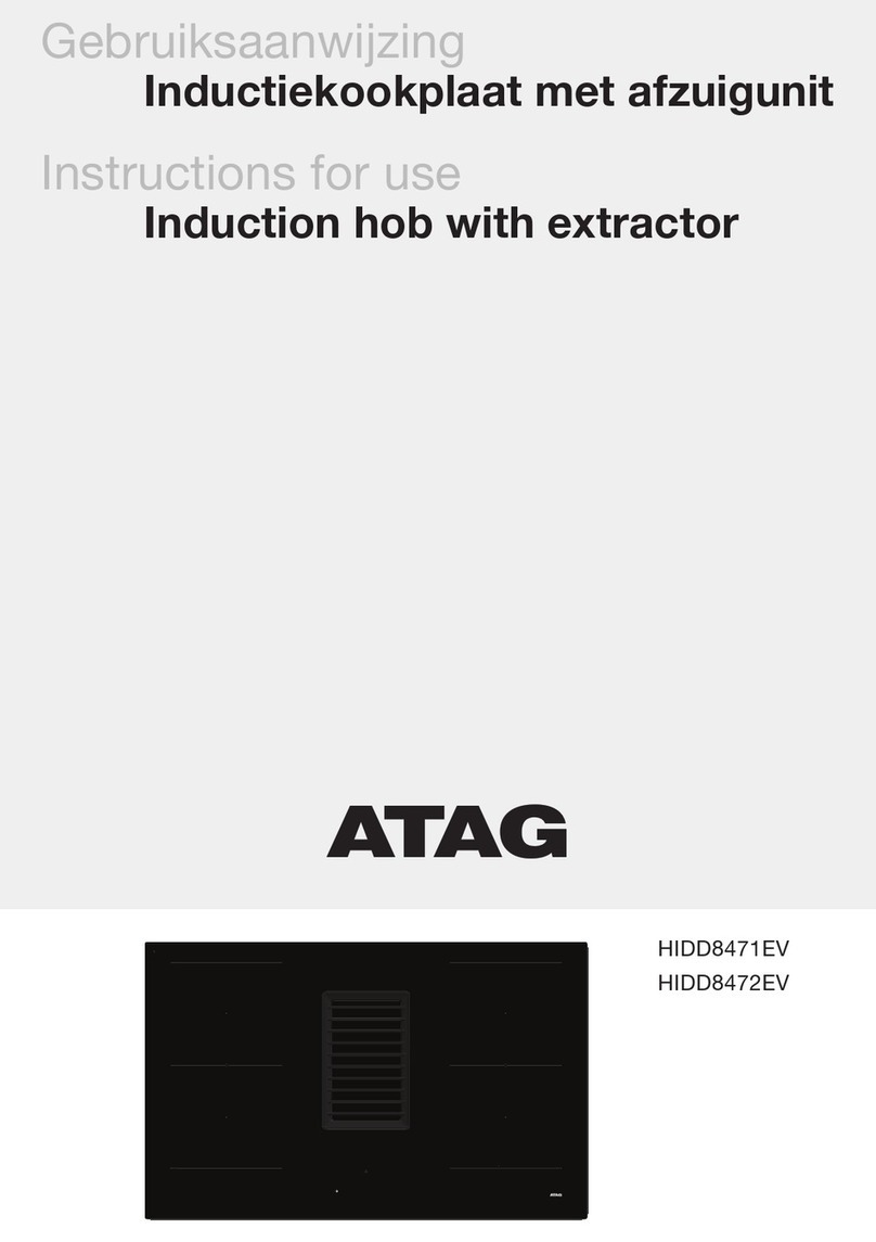 Atag HIDD8472EV Instructions for use