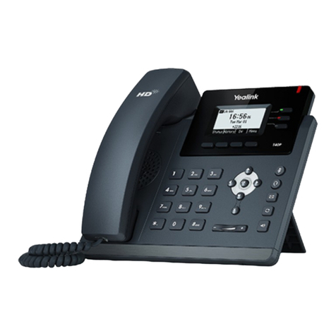 Yealink Business T40P-Skype User manual