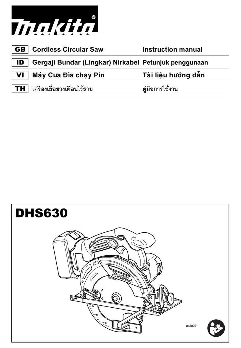 Makita DHS630Z instruction manual