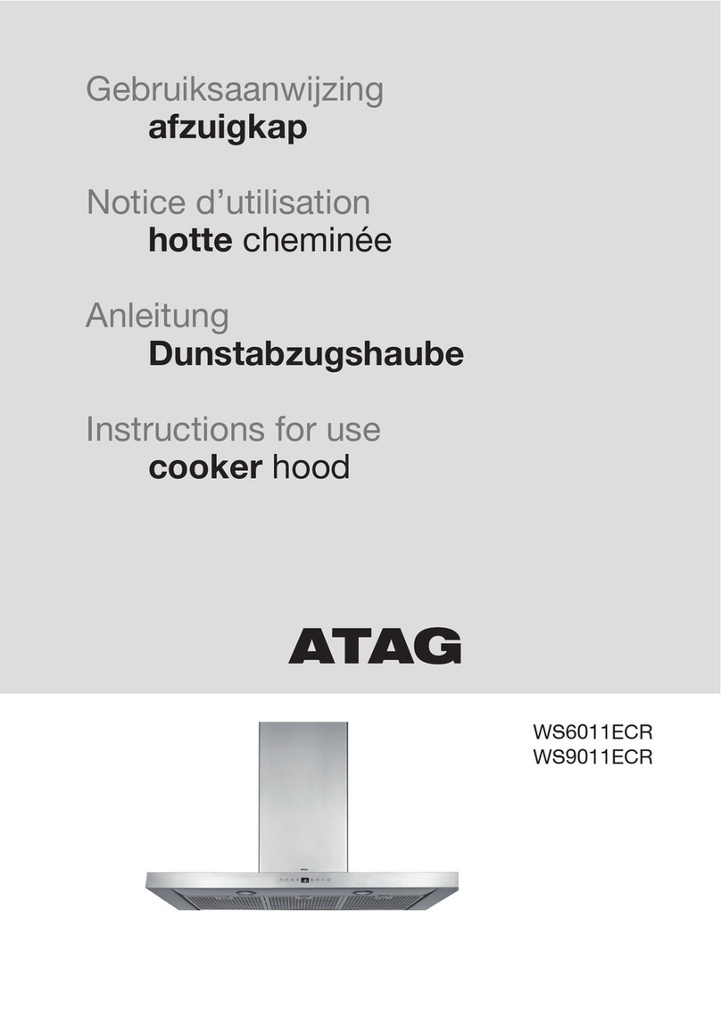 Atag WS9011ECR Instructions for use
