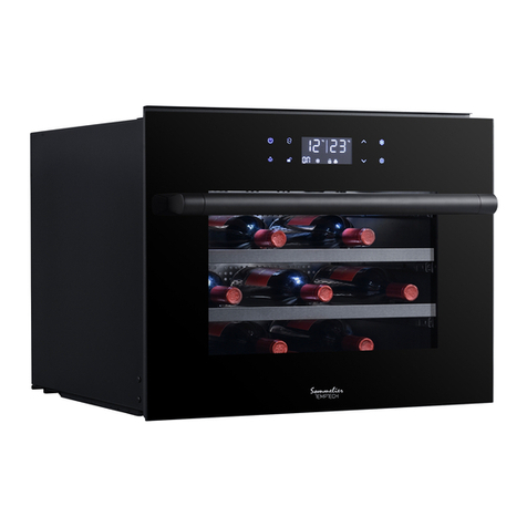 Temptech Sommelier SOMZ45SB User manual Temptech Sommelier SOMZ45SB User manual