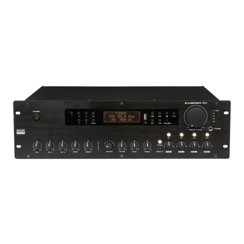 DAPAudio ZA-9250VTU User manual