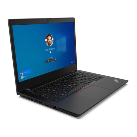 Lenovo ThinkPad L14 Gen 2 20X1 User manual