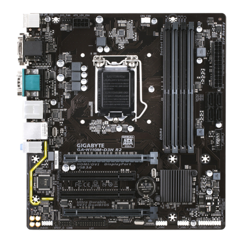 Gigabyte GA-H110M-D3H R2 user manual