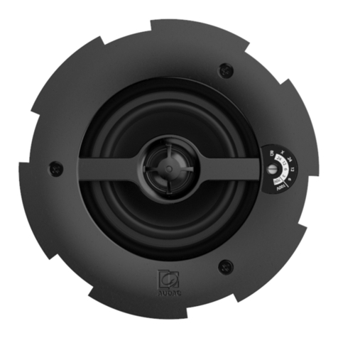 AUDAC CALI Series User manual