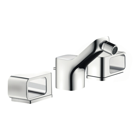 Axor hansgrohe Urquiola 11041 1 Series Installation guide Axor hansgrohe Urquiola 11041 1 Series Installation guide