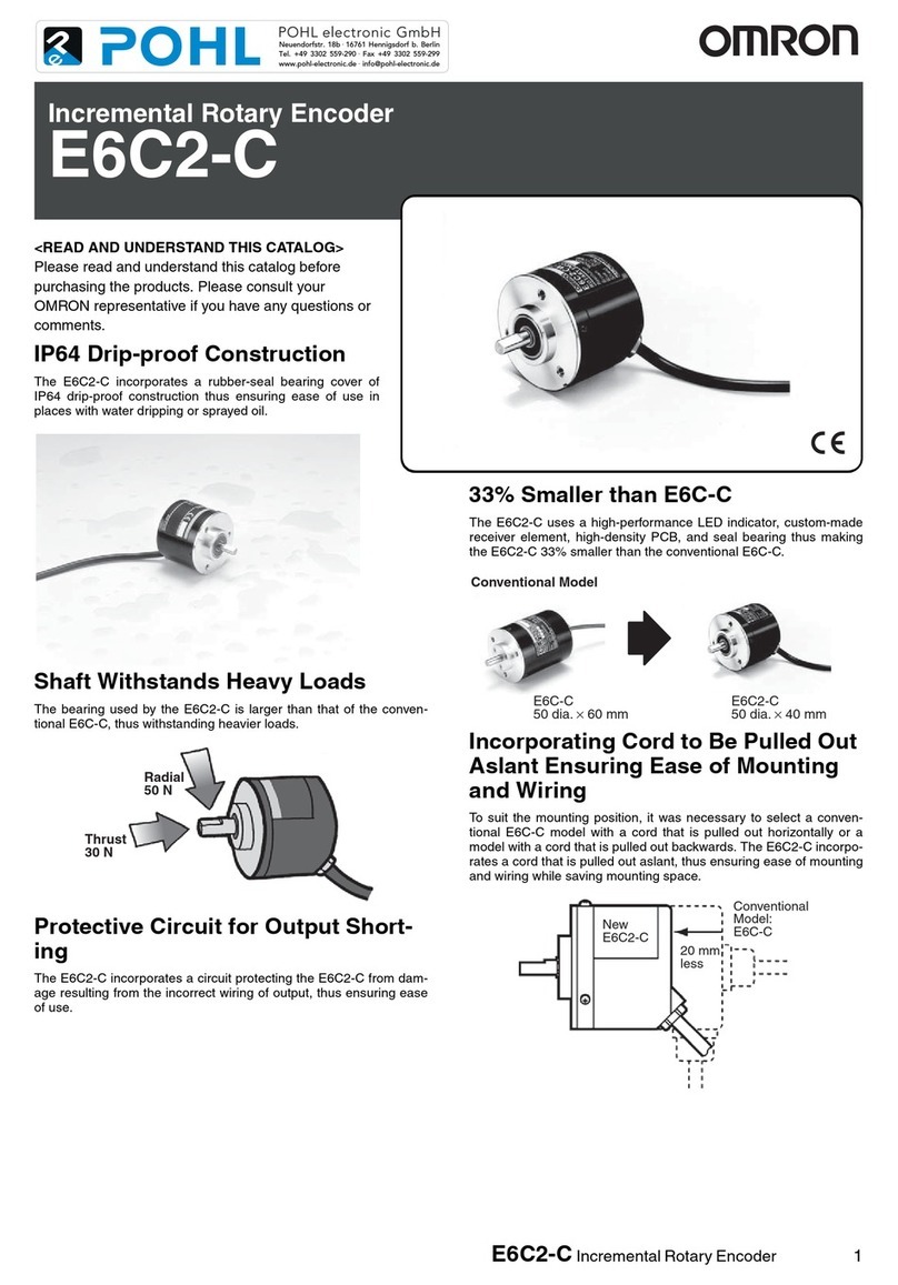 Omron Pohl E6C2-CWZ5B manual