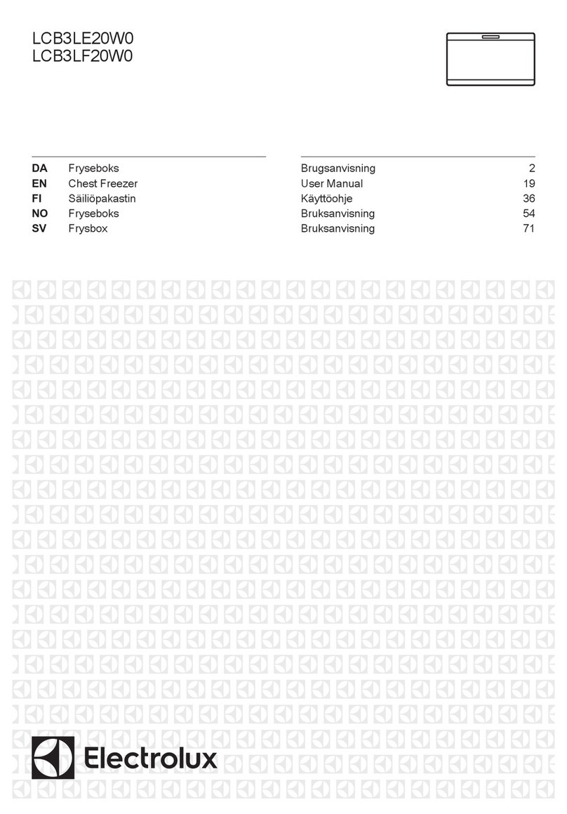 Electrolux LCB3LF20W0 User manual
