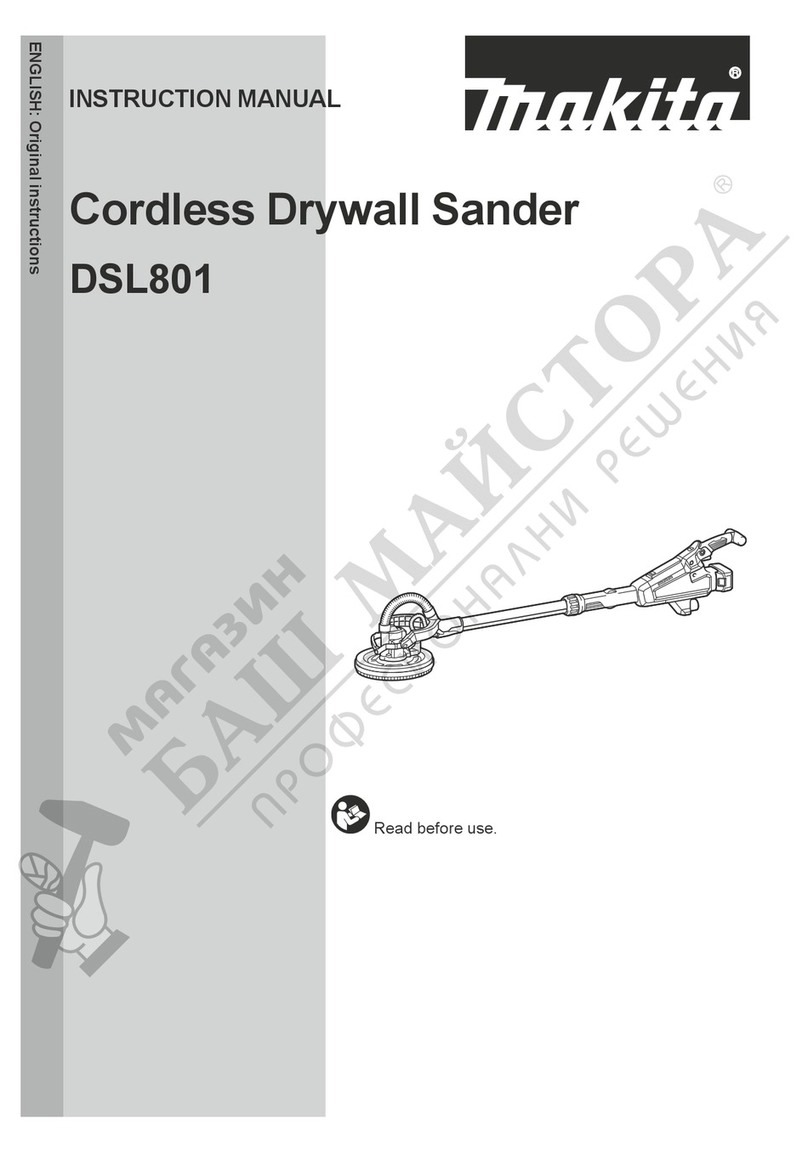Makita DSL801Z User manual Makita DSL801Z User manual