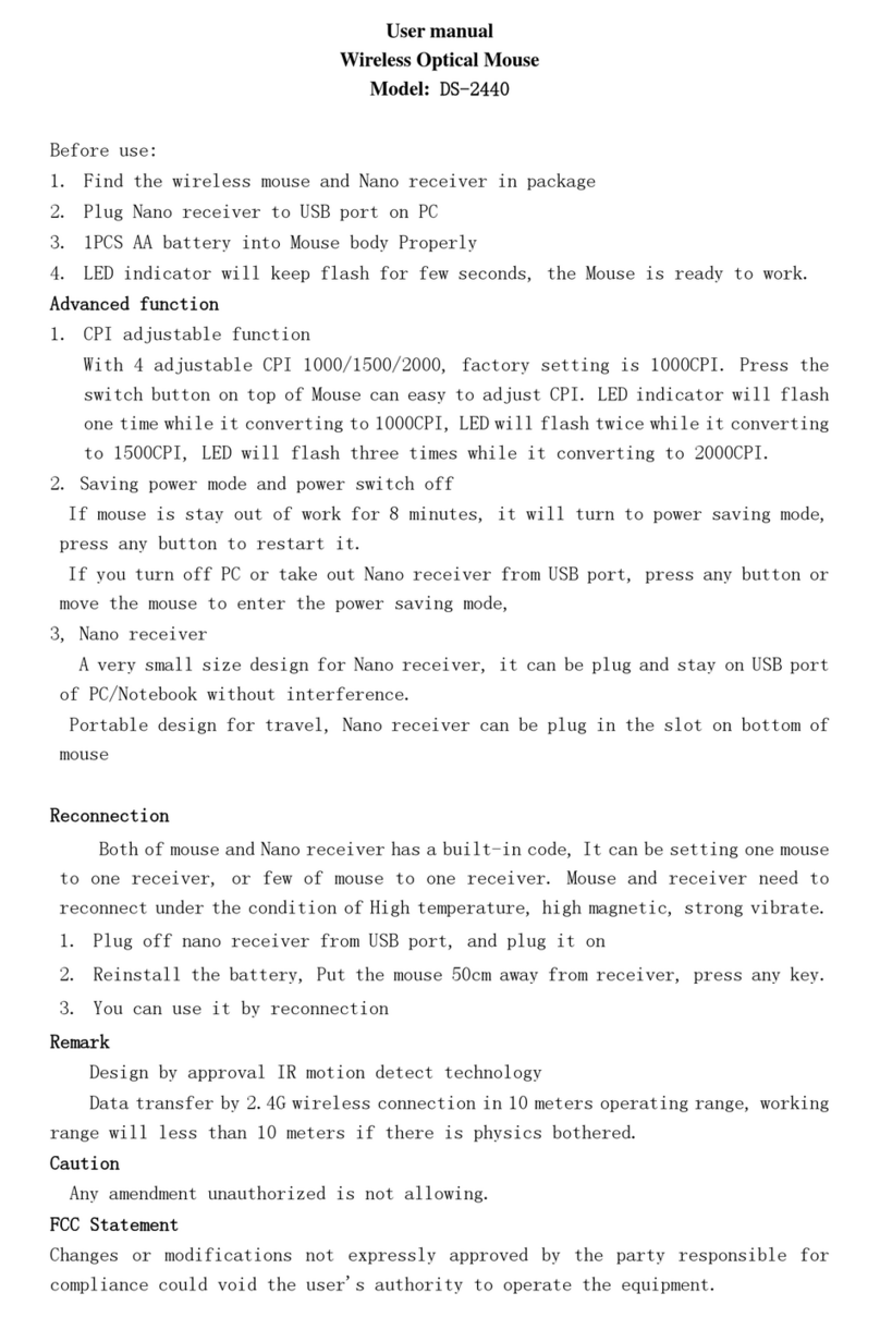 Eastern Times Technology DS-2440 User manual Eastern Times Technology DS-2440 User manual