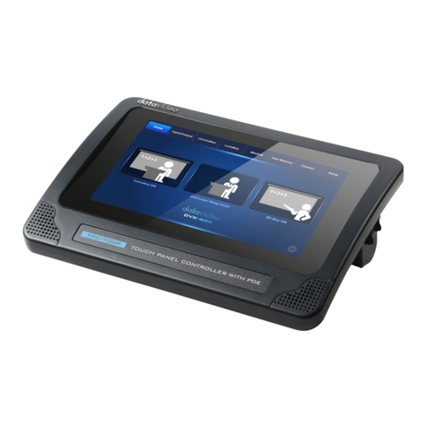 Data Video TPC-700P User manual