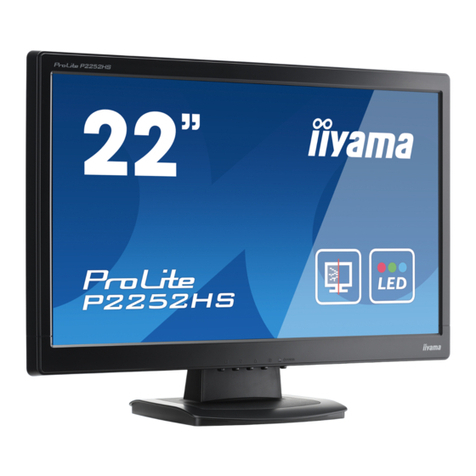 Iiyama ProLite P2252HS-B1 User manual
