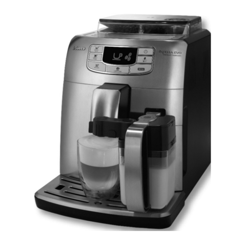 Philips Saeco INTELIA EVO HD8753 User manual