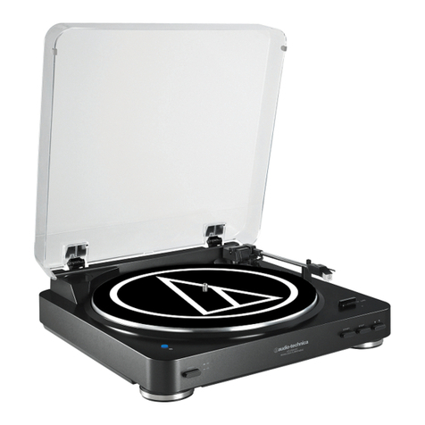 Audio Technica AT-LP60BK-BT Programming manual