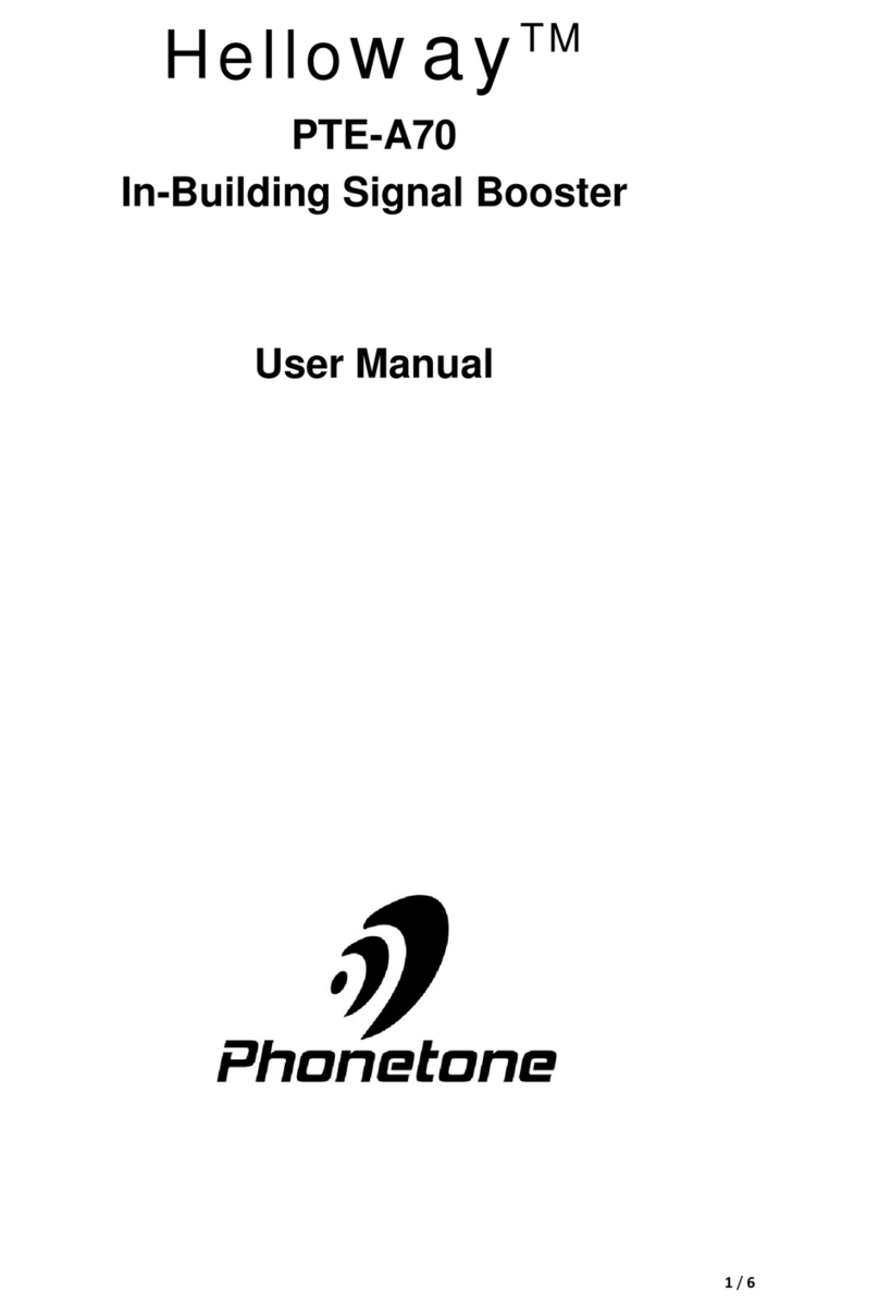 Phonetone Helloway PTE-A70 user manual