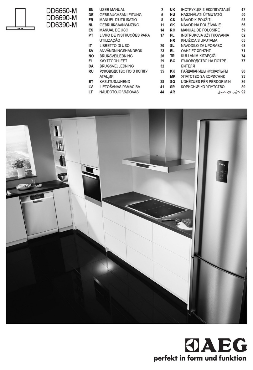 AEG DD6660-M User manual
