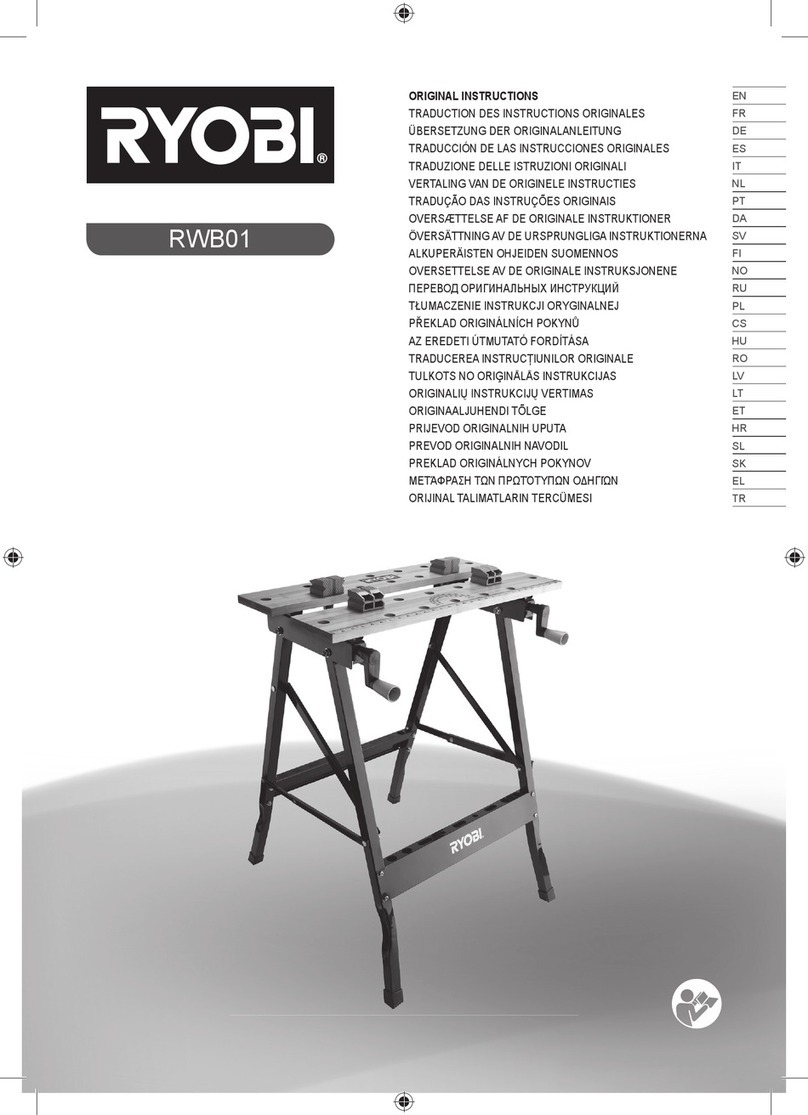 Ryobi RWB01 User manual