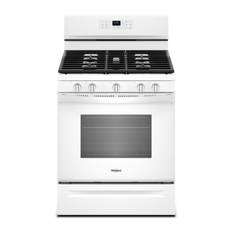 Whirlpool WFG550S0HW User manual