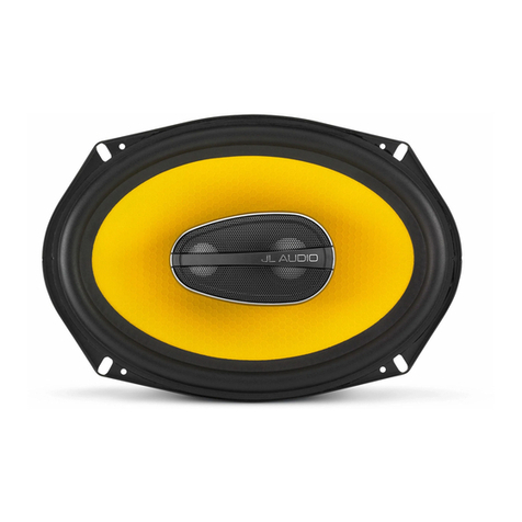 JL Audio C1-690TX User manual