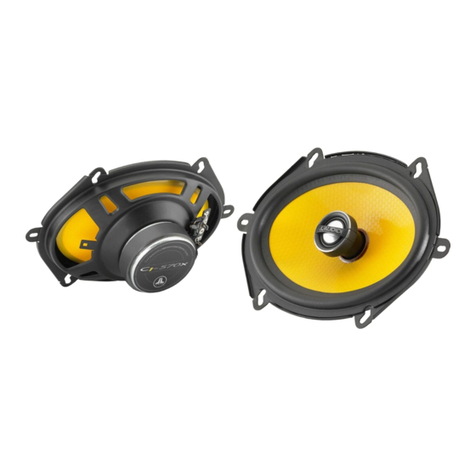JL Audio C1-570X owner's manual
