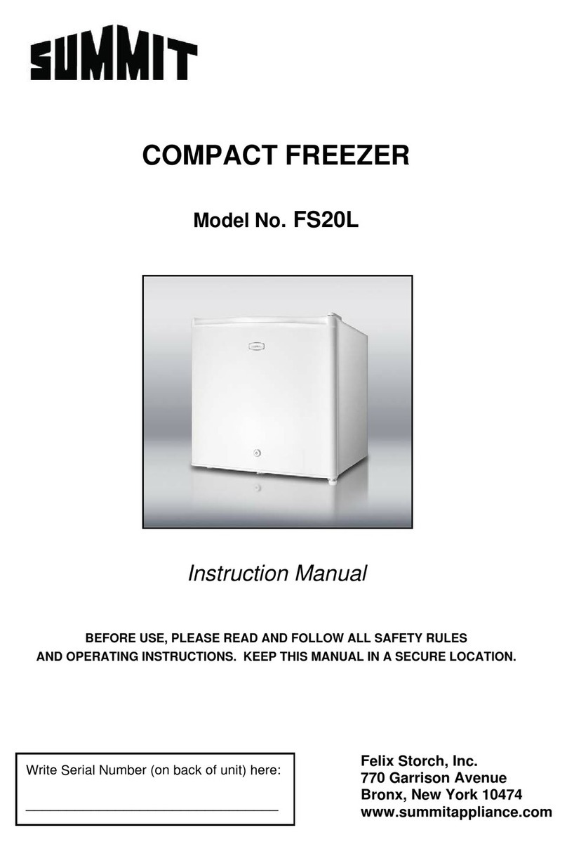 Summit FS20L7CSS User manual Summit FS20L7CSS User manual
