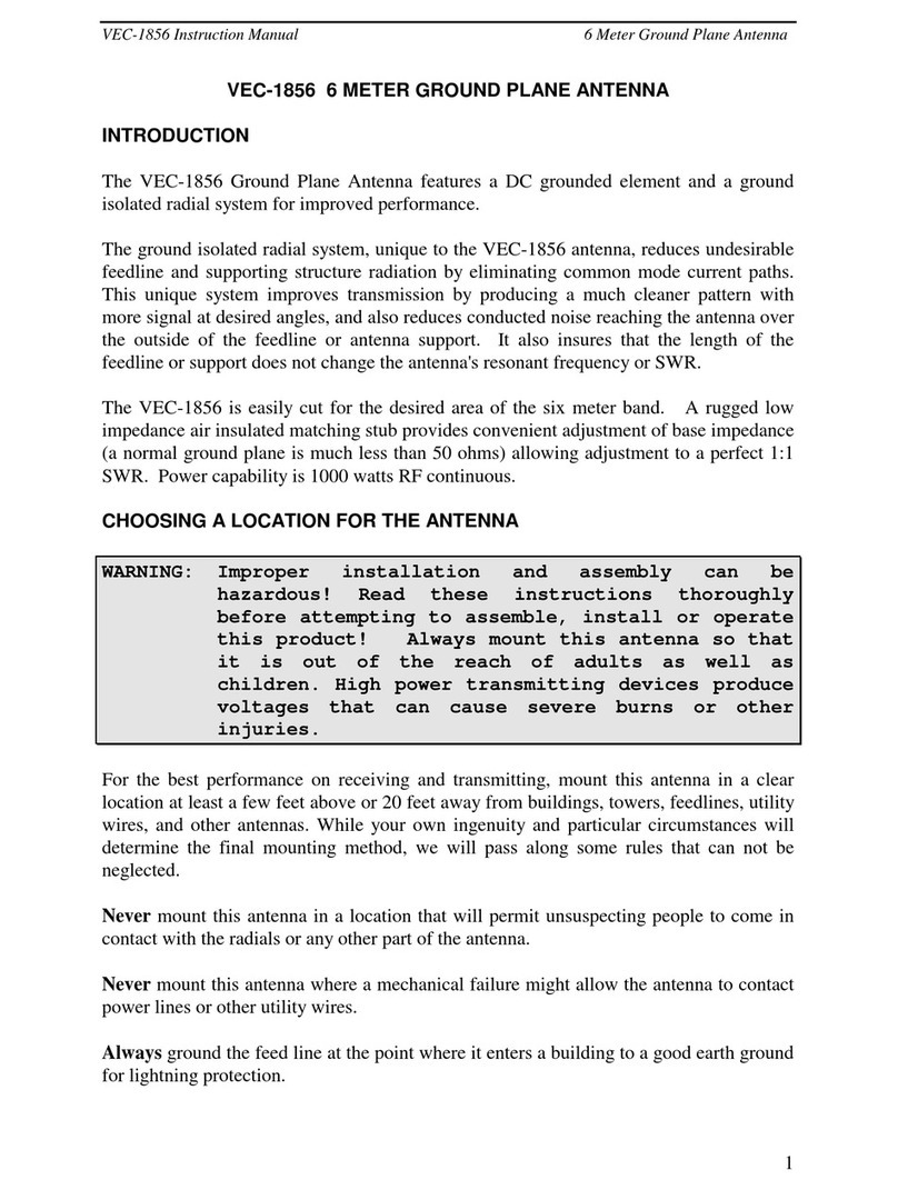Vectronics VEC-1856 instruction manual