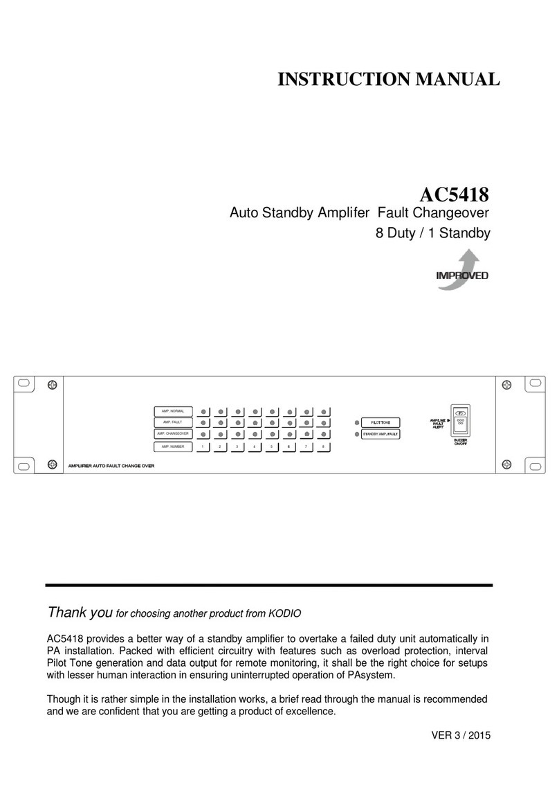 Kodio AC5418 User manual