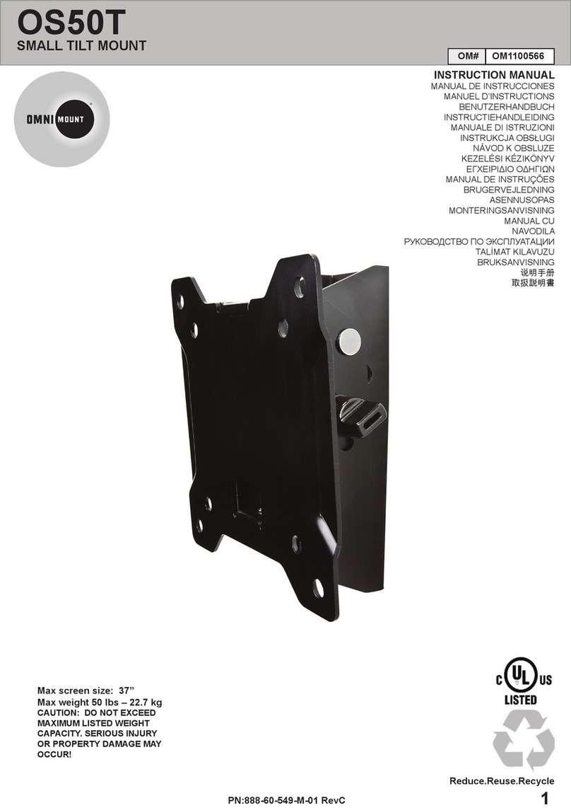 Omnimount OMN-OS50T User manual