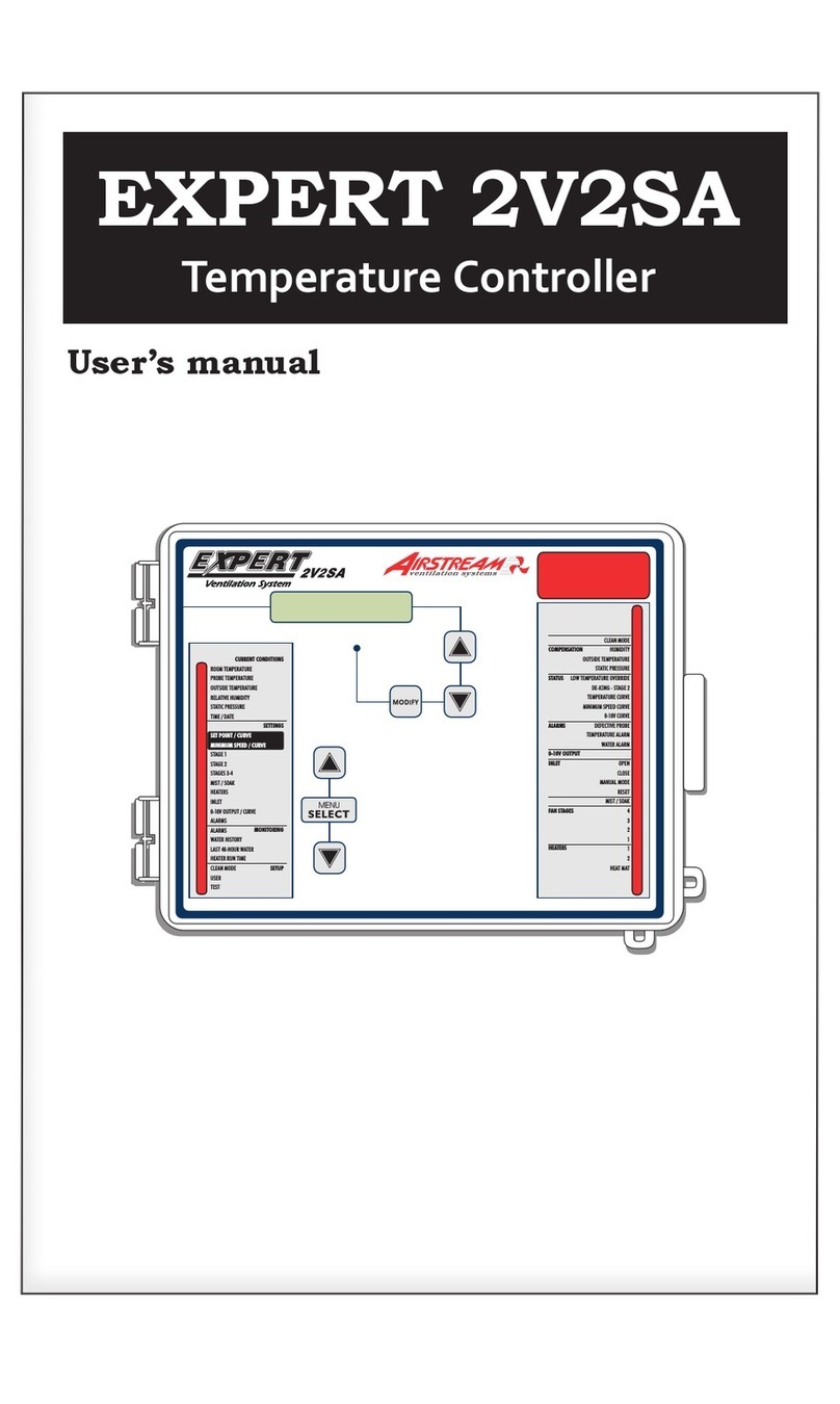 Airstream EXPERT 2V2SA user manual