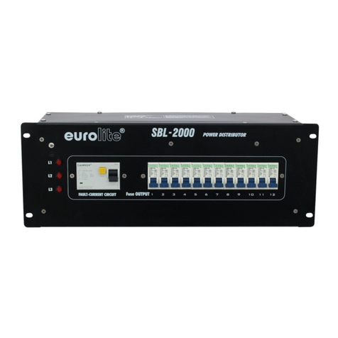 EuroLite SBL-2000 User manual