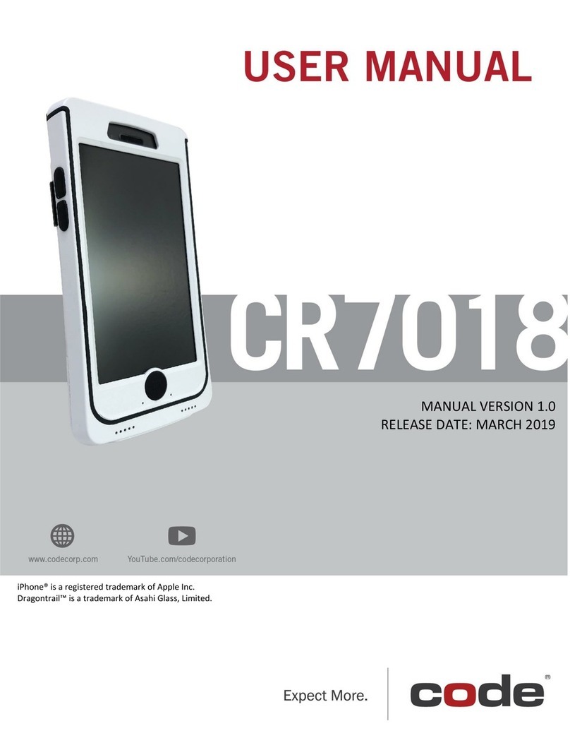 Code CR7000 Series user manual