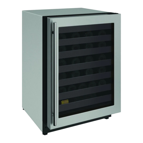 U-Line Wine Captain 2260ZVVC Installation manual